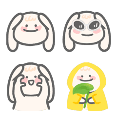 [LINE絵文字] Hani the Bunnyの画像