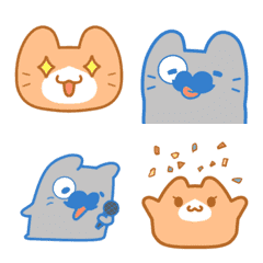 [LINE絵文字] Prof. Meow emojiの画像