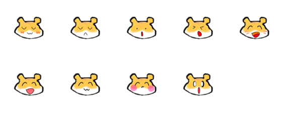 [LINE絵文字]TYUN SAN emoji 2の画像一覧