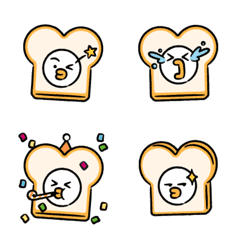 [LINE絵文字] Attention seeker Bread 18の画像