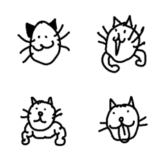 [LINE絵文字] Cutest Cat！！！！の画像