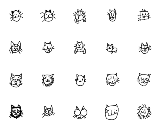 [LINE絵文字]Cutest Cat！！！！の画像一覧