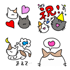 [LINE絵文字] 癒し猫の画像