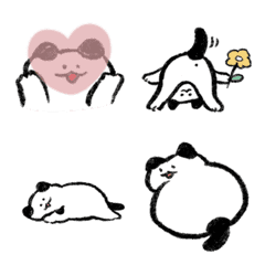 [LINE絵文字] MOVE！ Emoji of the Lazy Cat 2の画像