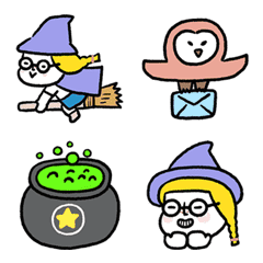 [LINE絵文字] PeachBaby_Wizarding Worldの画像