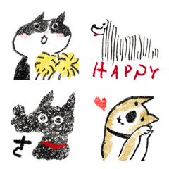 [LINE絵文字] Meow Woo Chan and dooggyyの画像