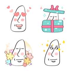 [LINE絵文字] Gentleman emoji first stoneの画像