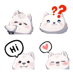 [LINE絵文字] puppy expressionの画像