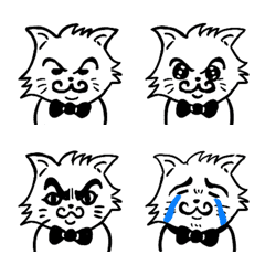 [LINE絵文字] ジェントルキャットの画像