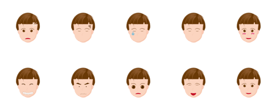 [LINE絵文字]short hair girl 2023の画像一覧