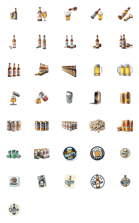 [LINE絵文字]Beer！！Beer！！Beer！！の画像一覧