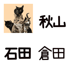 [LINE絵文字] aik family nameの画像