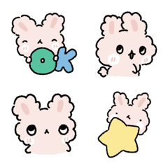 [LINE絵文字] Emoji : rabbit cute*の画像