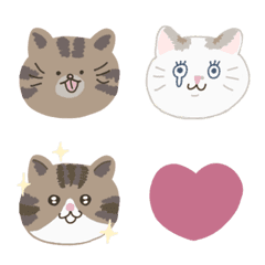 [LINE絵文字] ゆる～い ねこの3びき暮らしの画像