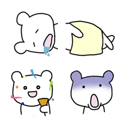 [LINE絵文字] bear sikpの画像