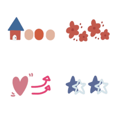 [LINE絵文字] Cute little pattern revised version2の画像