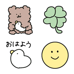 [LINE絵文字] 毎日使えるかわいい絵文字15の画像