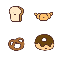 [LINE絵文字] I am cute breadsの画像