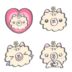 [LINE絵文字] Alpacat`s emojiの画像