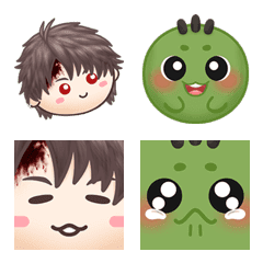 [LINE絵文字] BABY SERIES: ZOMBIE DI Emojiの画像