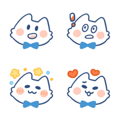 [LINE絵文字] Youtai Cat (Practical Emoji)の画像