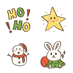 [LINE絵文字] Ho Ho！ Merry Christmasの画像