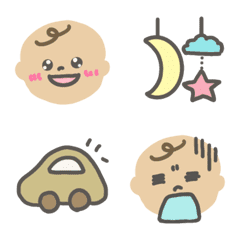 [LINE絵文字] Baby Stickerの画像