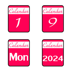 [LINE絵文字] CalendarNo.6の画像