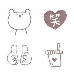 [LINE絵文字] 毎日絵文字＆動物の画像