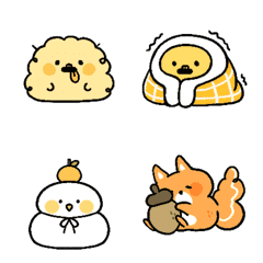 [LINE絵文字] YAJSO's Autumn and Winterの画像