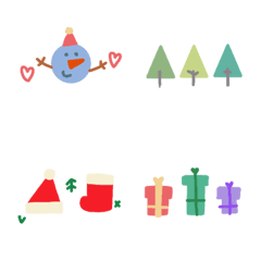 [LINE絵文字] Christmas small Revised version 3の画像