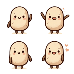 [LINE絵文字] Little potatoの画像