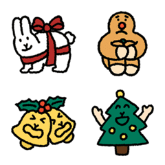 [LINE絵文字] Tabbi wish you a Merry Christmasの画像