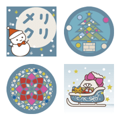 [LINE絵文字] かわいいクリスマスえもじ＊文末＆単体でもの画像