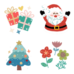 [LINE絵文字] MM Merry Christmas ＆ New Yearの画像