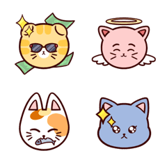 [LINE絵文字] Chur kitty friendsの画像