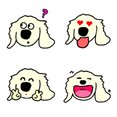 [LINE絵文字] Hello Doggie Revised Versionの画像