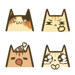 [LINE絵文字] emotional kitten 2の画像