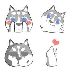 [LINE絵文字] Missinghusky emojiの画像