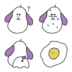 [LINE絵文字] Doggy Lily ＆ Friendsの画像