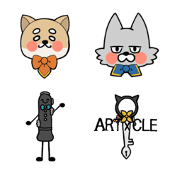 [LINE絵文字] ARTxCLE絵文字の画像