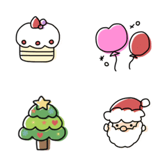 [LINE絵文字] Seasonal and everyday emojiの画像