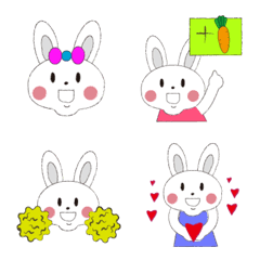 [LINE絵文字] Chubby Rabbitの画像