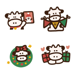 [LINE絵文字] 12 zodiac ox year babies2の画像