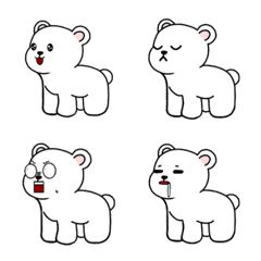 [LINE絵文字] polar bear force bearの画像