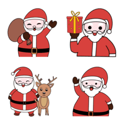 [LINE絵文字] Emoji Santa Clausの画像