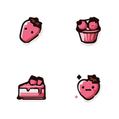 [LINE絵文字] Strawberry stickerの画像