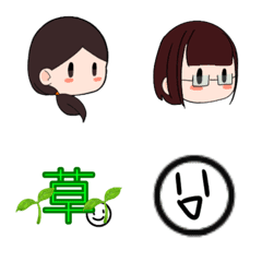 [LINE絵文字] きゃりお スタンプの画像