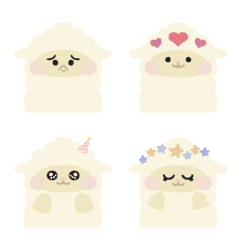 [LINE絵文字] Sheep expressionの画像