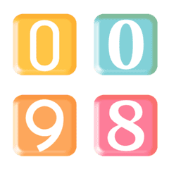 [LINE絵文字] Number emoji 98の画像